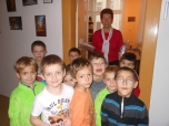 Děti hostily vlastnoručně vyrobeným cukrovím